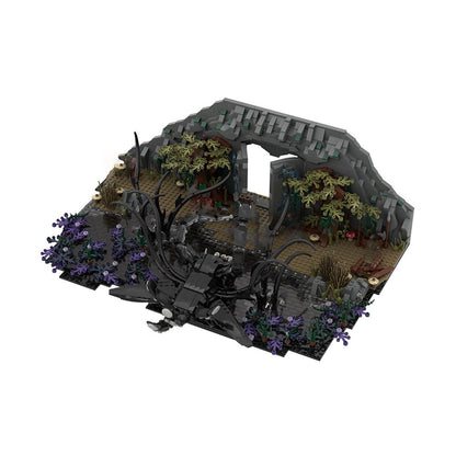Goat Bricks The Watcher in the Water Building Blocks Model