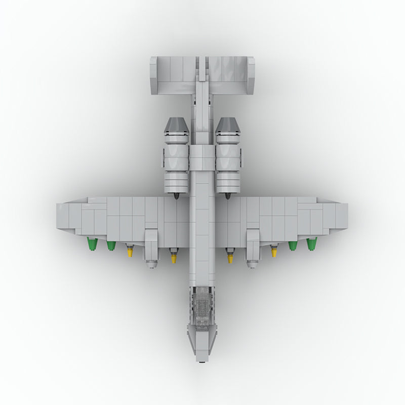 Goat Bricks A-10 Thunderbolt II 1:48 Scale Building Blocks Model