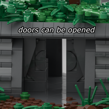 Goat Bricks Star Movie Endor Bunker Building Blocks Model