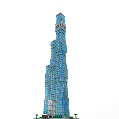 Goat Bricks The St. Regis Chicago 1:800 Scale Building Blocks Model