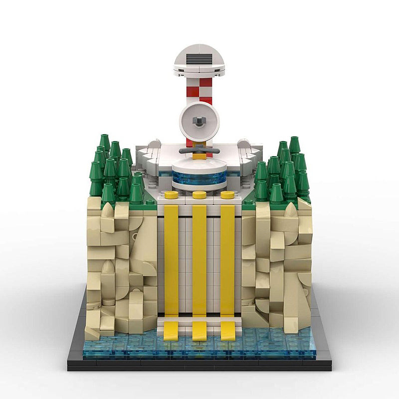 Goat Bricks Grendizer - Space Research Center (RENEWAL) Building Blocks Model