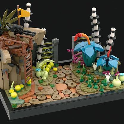 Goat Bricks Star Movie Felucia Diorama - Order 66 Building Blocks Model
