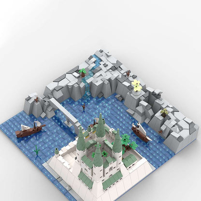 Goat Bricks The white citadel Building Blocks Model