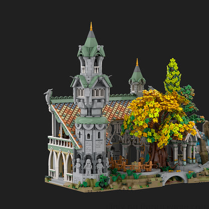 Goat Bricks Rivendell Expansion Building Blocks Model