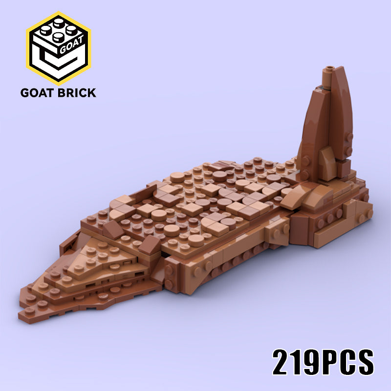 Goat Bricks Star Movie A Geonosis Landscape Building Blocks Model