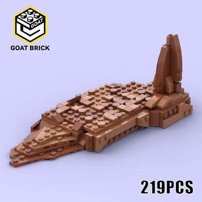 Goat Bricks Star Movie A Geonosis Landscape Building Blocks Model