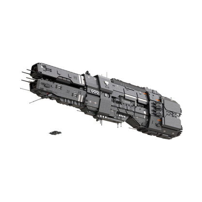 Goat Bricks Artemis-class Battlecruiser - UNSC Artemis Agrotera Building Blocks Model