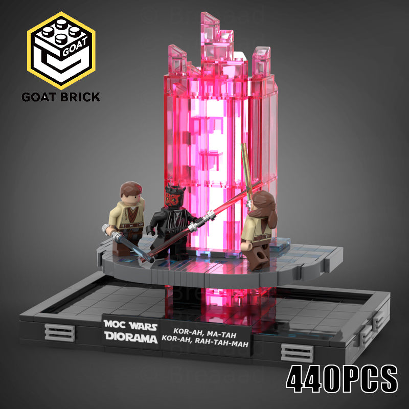 Goat Bricks Star Movie Duel of The Fates Building Blocks Model