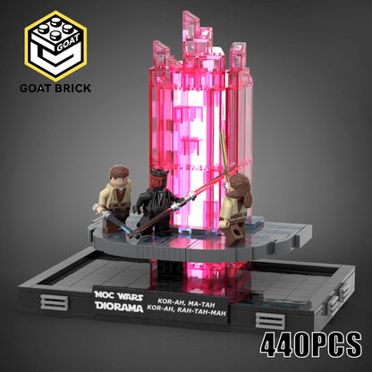 Goat Bricks Star Movie Duel of The Fates Building Blocks Model