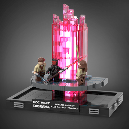 Goat Bricks Star Movie Duel of The Fates Building Blocks Model