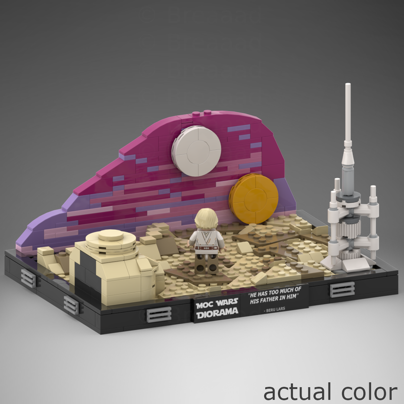 Goat Bricks Star Movie Boarding The Tantive IV Diorama Building Blocks Model