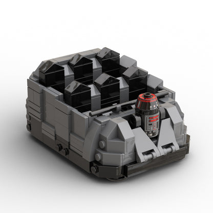Goat Bricks Star Movie Rise of the Resistance First Order Transport Building Blocks Model