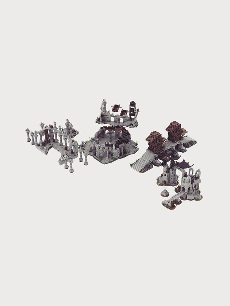 Goat Bricks UCS Osgiliath Building Blocks Model