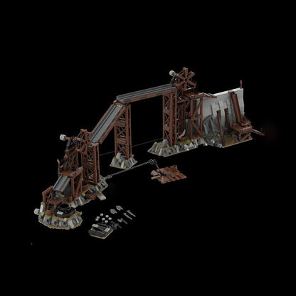 Goat Bricks Orc Forge of Isengard Building Blocks Model