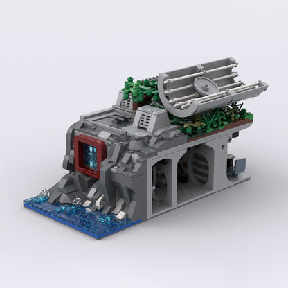Goat Bricks Star Movie Small Clone Outpost Building Blocks Model