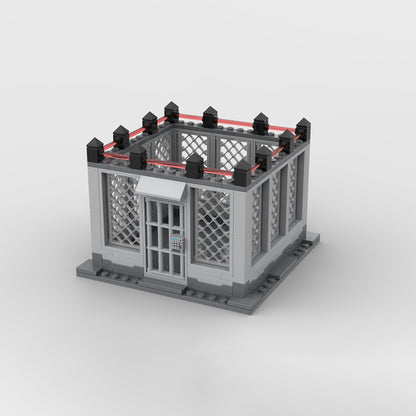 Goat Bricks Star Movie Security Cell Building Blocks Model