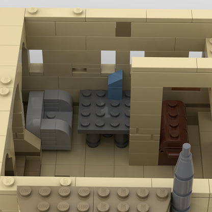Goat Bricks Star Movie Tatooine - Ben's Hut Building Blocks Model