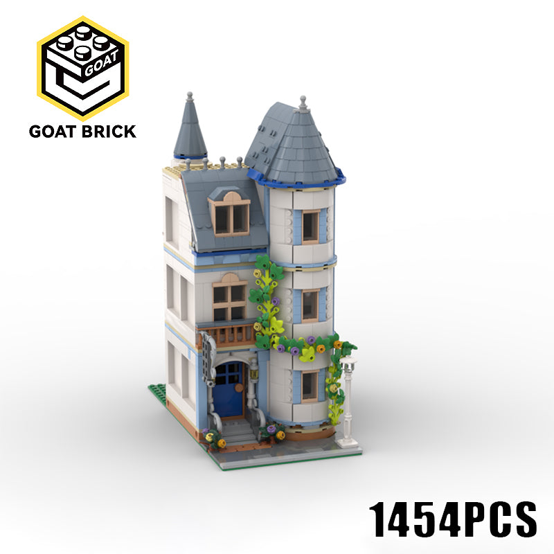Goat Bricks City Street Scene Modular Castle BnB Blocks Model