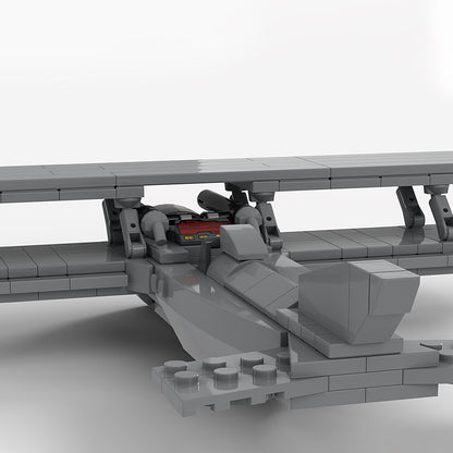 Goat Bricks Swordfish Mk. II Biplane Building Blocks Model