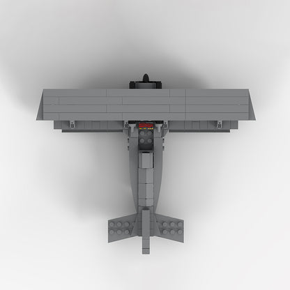 Goat Bricks Swordfish Mk. II Biplane Building Blocks Model