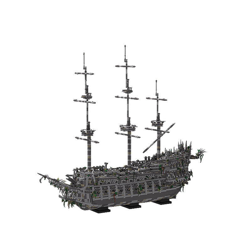 Goat Bricks The Flying Dutchman Building Blocks Model