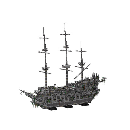 Goat Bricks The Flying Dutchman Building Blocks Model