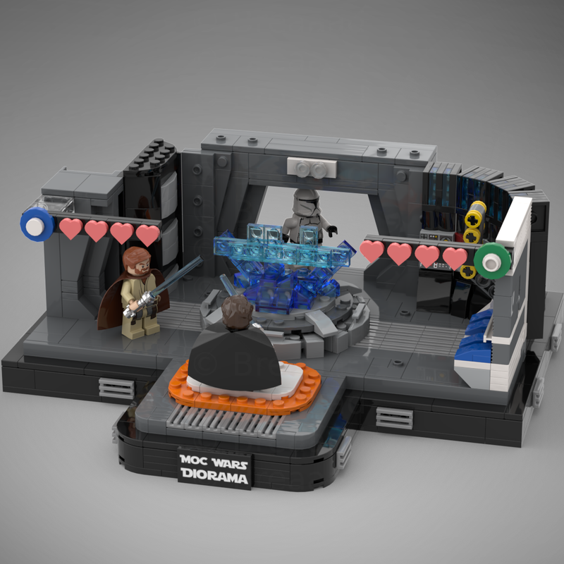 Goat Bricks Star Movie SW III: TCW - Hub Building Blocks Model