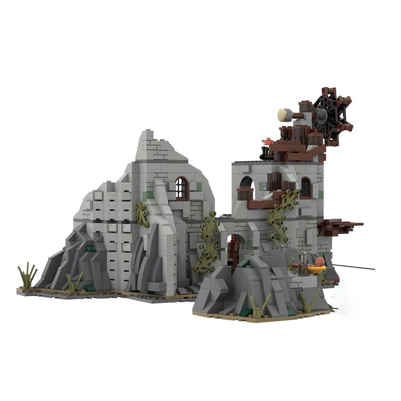 Goat Bricks Saruman's Storeroom Building Blocks Model