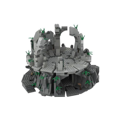 Goat Bricks Weathertop - Amon Sul Building Blocks Model