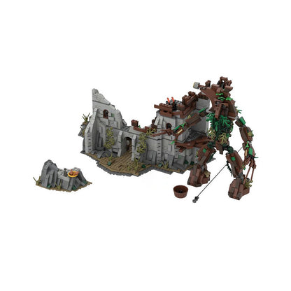 Goat Bricks Saruman's Storeroom Building Blocks Model