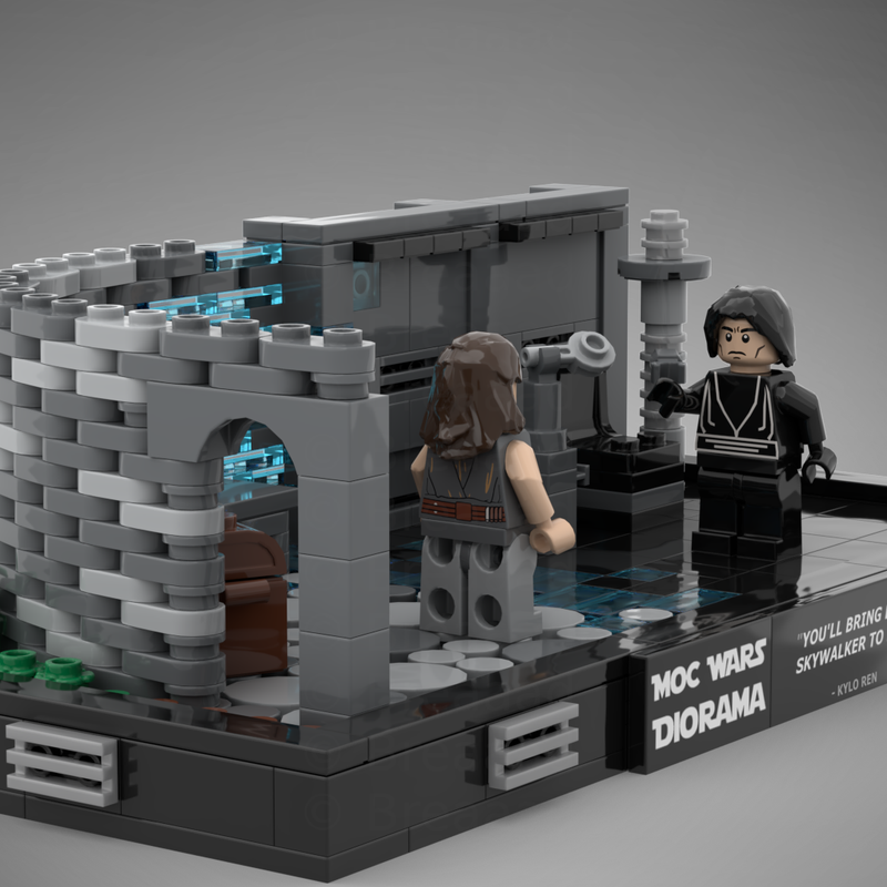 Goat Bricks Star Movie The Force Dyad Building Blocks Model