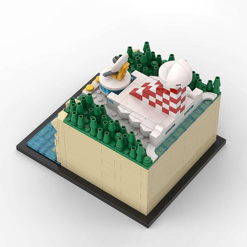 Goat Bricks Grendizer - Space Research Center (RENEWAL) Building Blocks Model