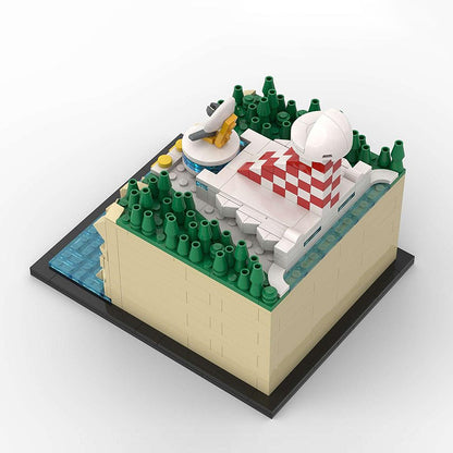 Goat Bricks Grendizer - Space Research Center (RENEWAL) Building Blocks Model