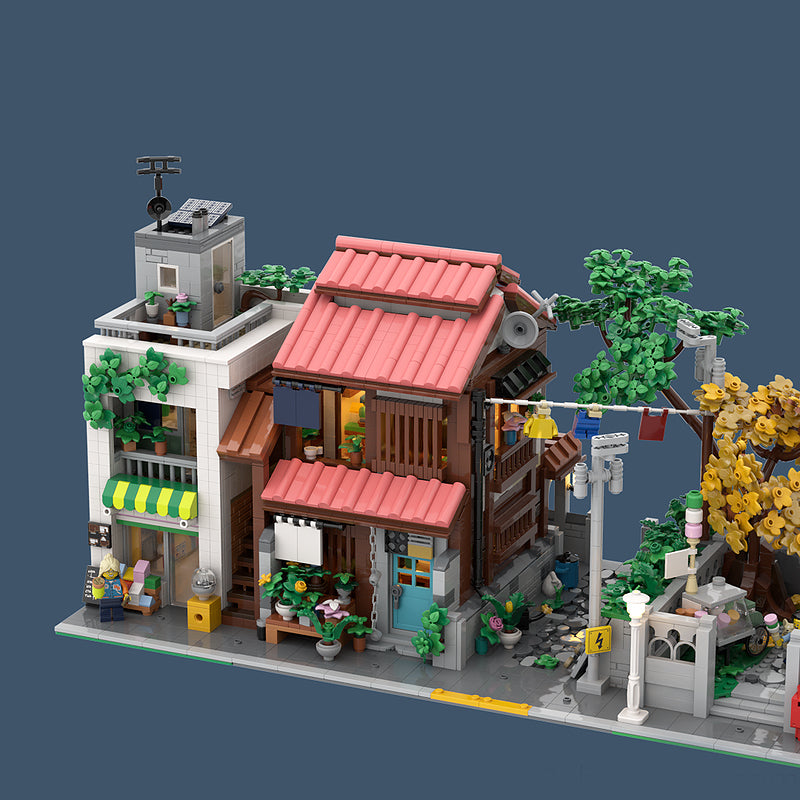Goat Bricks Japanese Modular Collection I Building Blocks Model