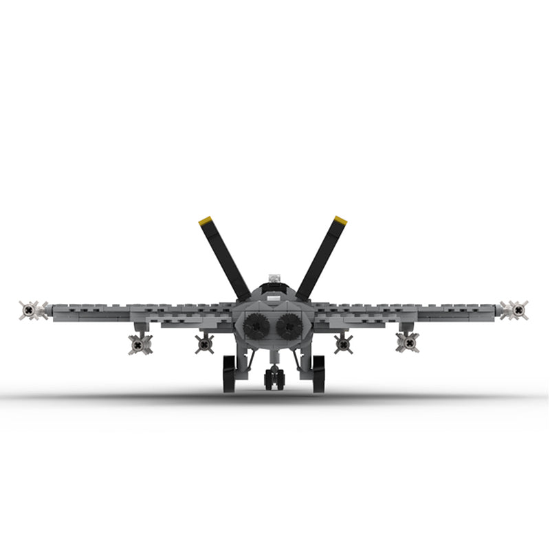Goat Bricks F-18 Hornet 1:48 Scale Building Blocks Model