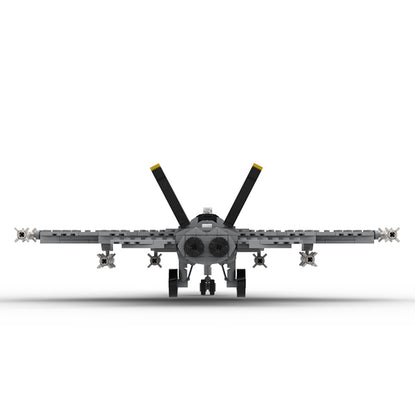 Goat Bricks F-18 Hornet 1:48 Scale Building Blocks Model