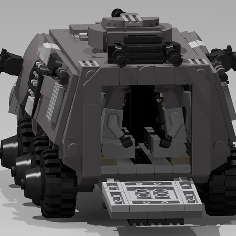 Goat Bricks Star Movie Imperial Light Utility Transport / Wheeled Building Blocks Model