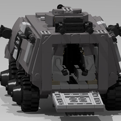 Goat Bricks Star Movie Imperial Light Utility Transport / Wheeled Building Blocks Model