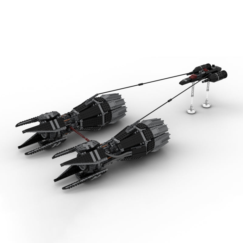 Goat Bricks Star Movie SW - Imperial Podracer Building Blocks Model
