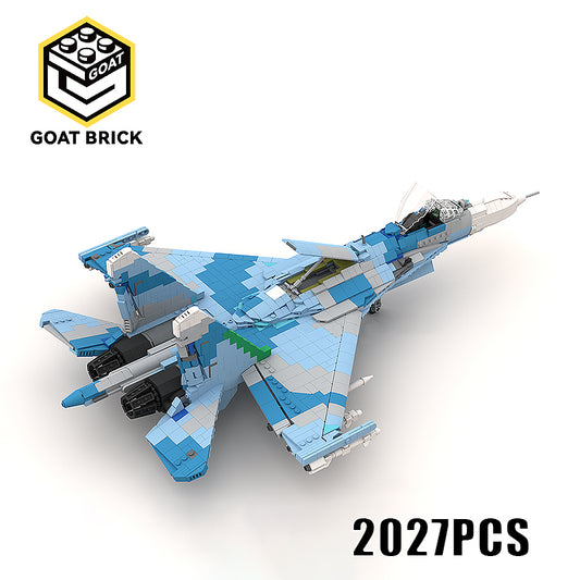 Goat Bricks Su-27SM Black Sea Updated Building Blocks Model
