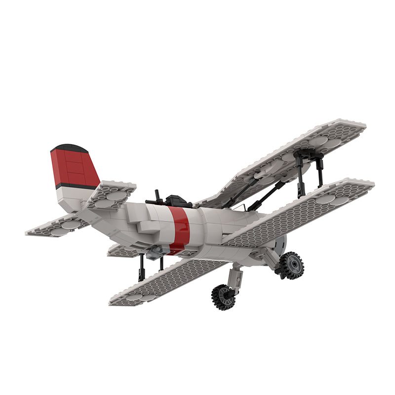 Goat Bricks Recon Biplane Mk.II Building Blocks Model