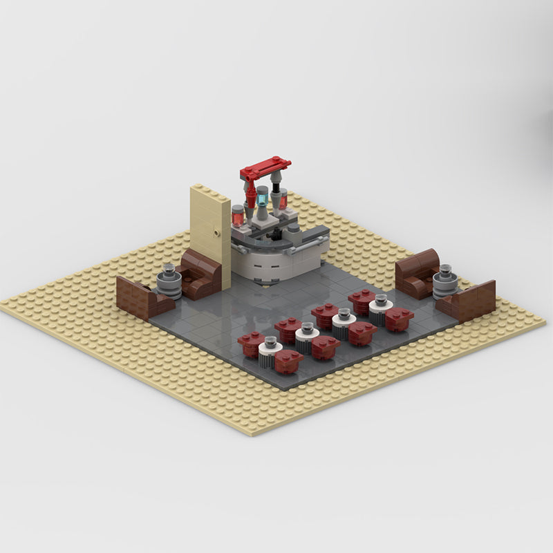 Goat Bricks Star Movie Scenario of Tatooine - Market Part02 Building Blocks Model