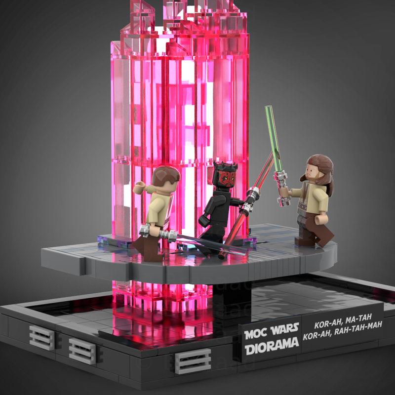 Goat Bricks Star Movie Duel of The Fates Building Blocks Model