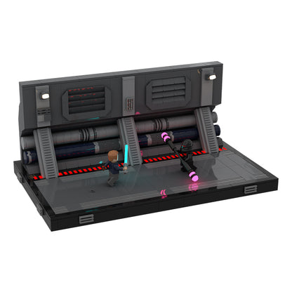 Goat Bricks Star Movie Fallen Order: Purge Trooper Duel Diorama Building Blocks Model