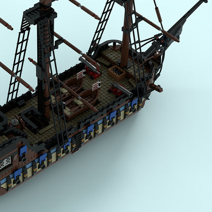 Goat Bricks Imperial Flagship ~ REMASTERED Building Blocks Model