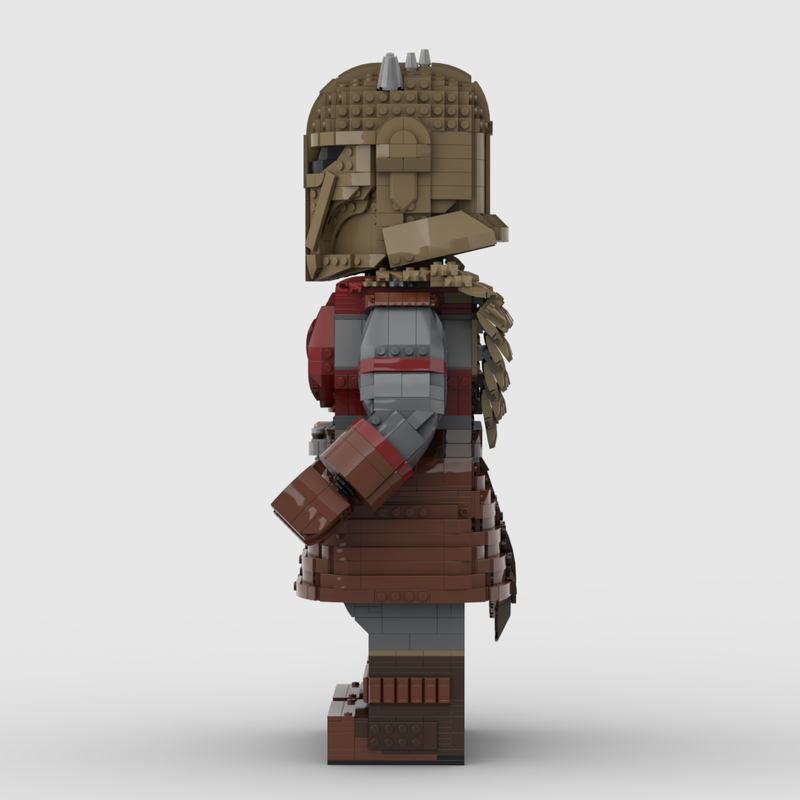 Goat Bricks Star Movie The Armorer Mega Figure Model