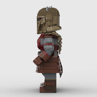 Goat Bricks Star Movie The Armorer Mega Figure Model