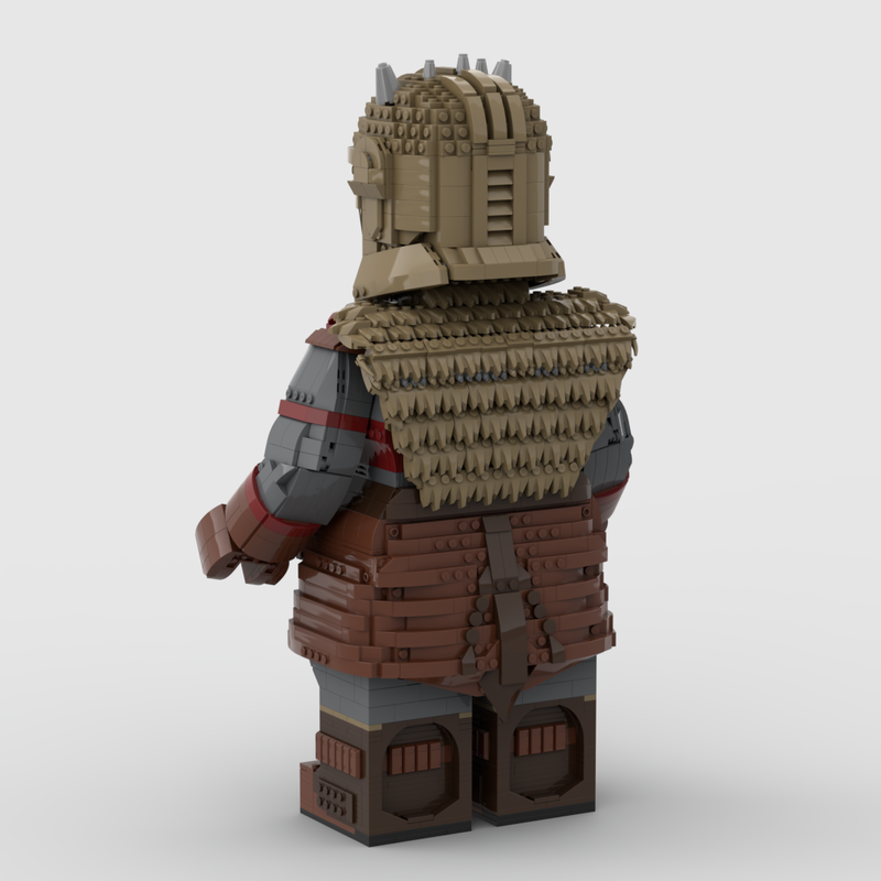 Goat Bricks Star Movie The Armorer Mega Figure Model