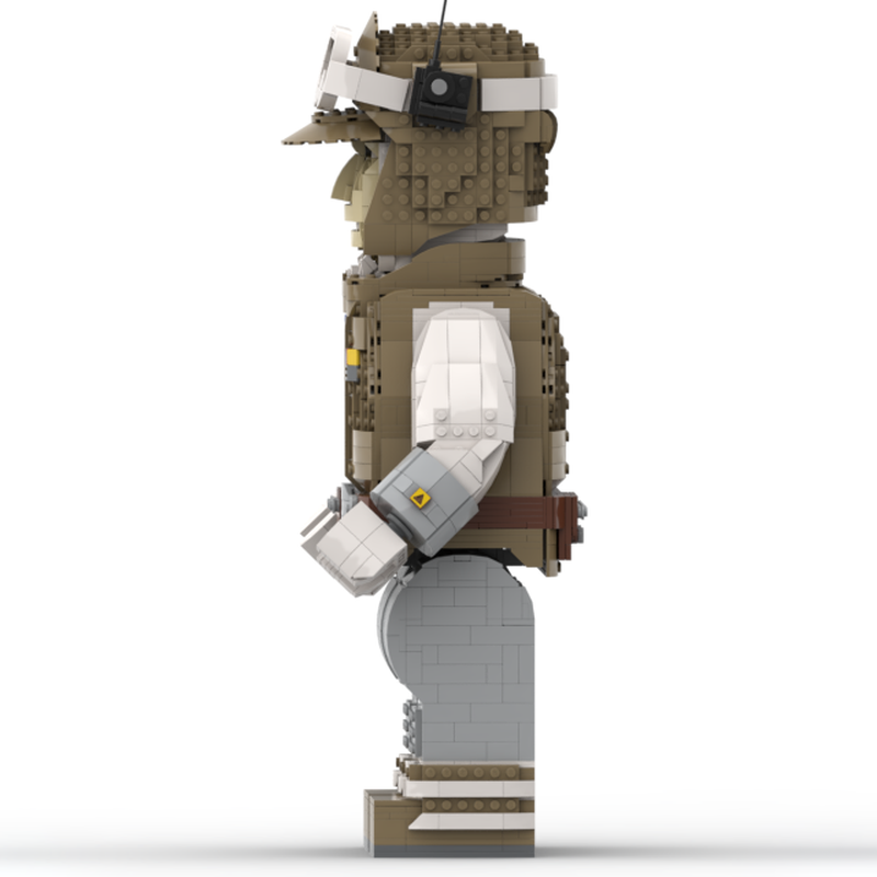 Goat Bricks Star Movie Hoth Rebel Mega Figure Model