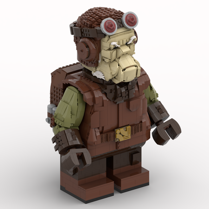Goat Bricks Star Movie Kuiil Mega Figure Model